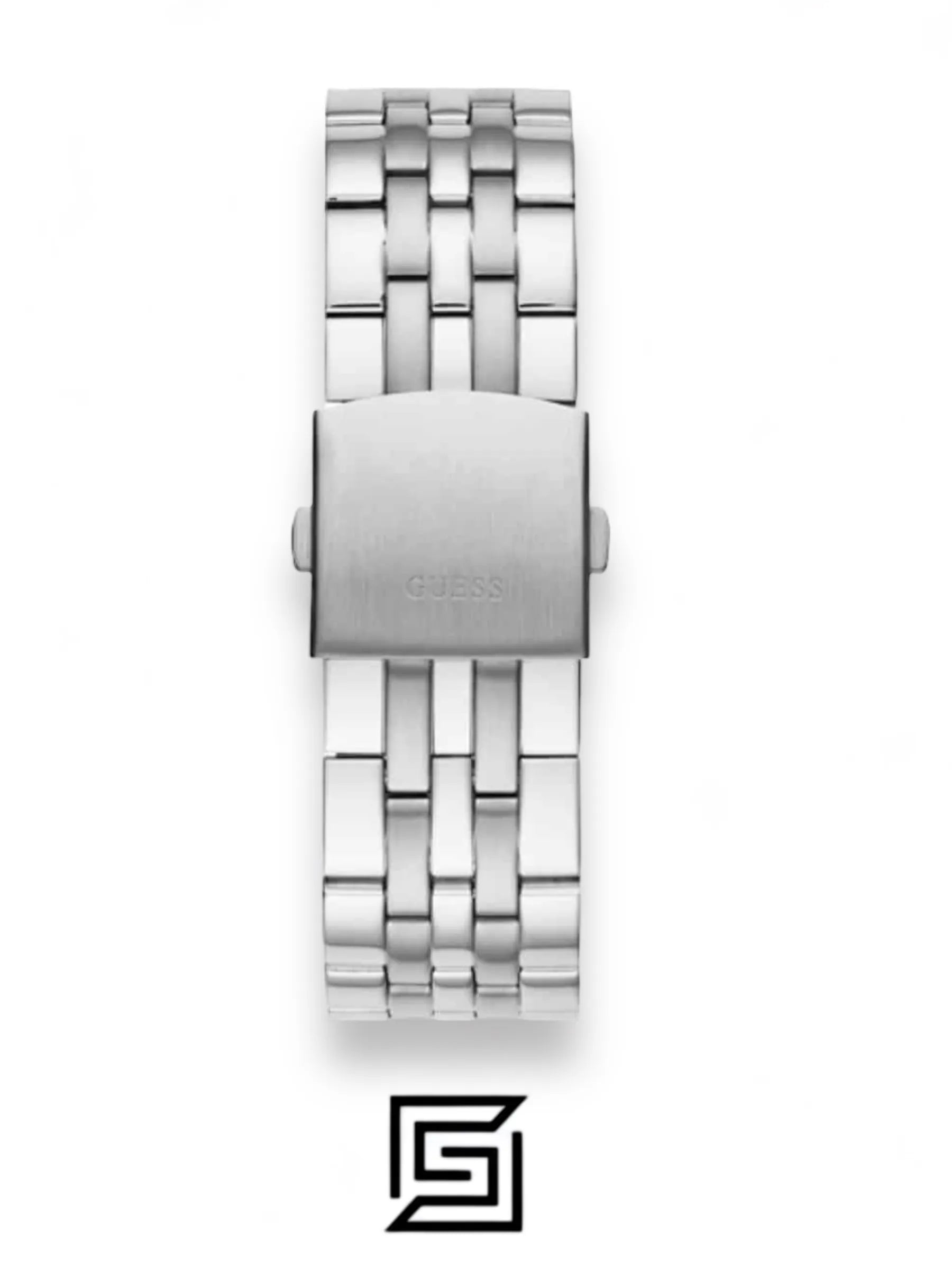 Guess original-watches Odyssey Men's Blue Dial Stainless Steel Band Watch - W1107G2