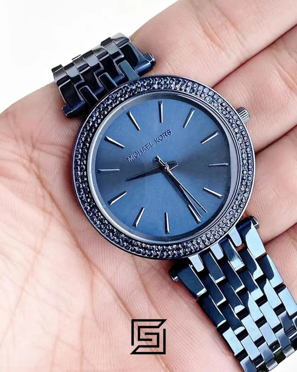 Michael Kors watches Darci Women's Blue Dial Stainless Steel Band Watch - MK3406