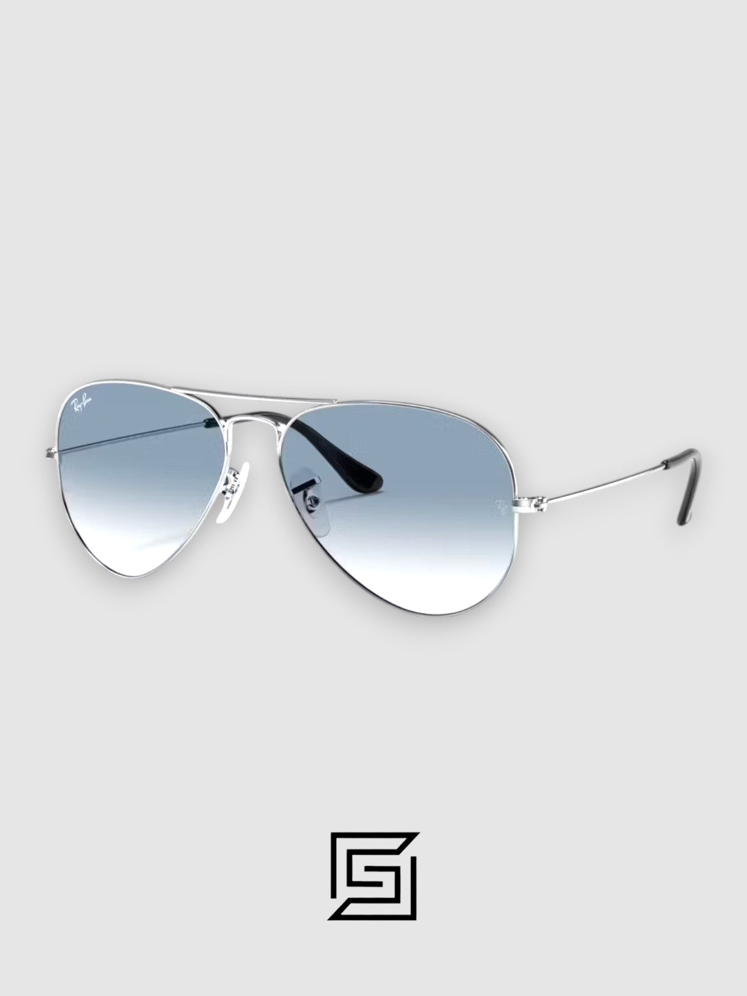 Ray Ban RB3025 AVIATOR LARGE 58 Sunglasses Unisex - silver-2
