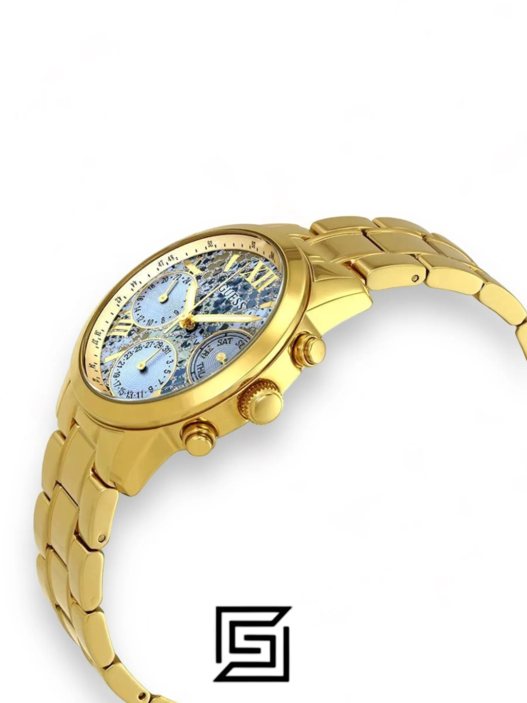 ساعة أنالوج Guess Sunrise للنساء - W0330L13