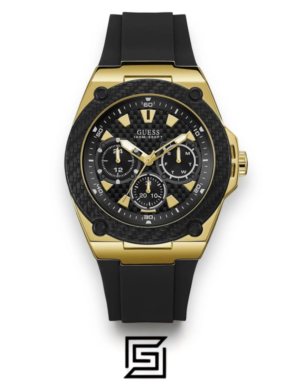 original-watches Guess Legacy Quartz Black Dial Men's Watch W1049G5