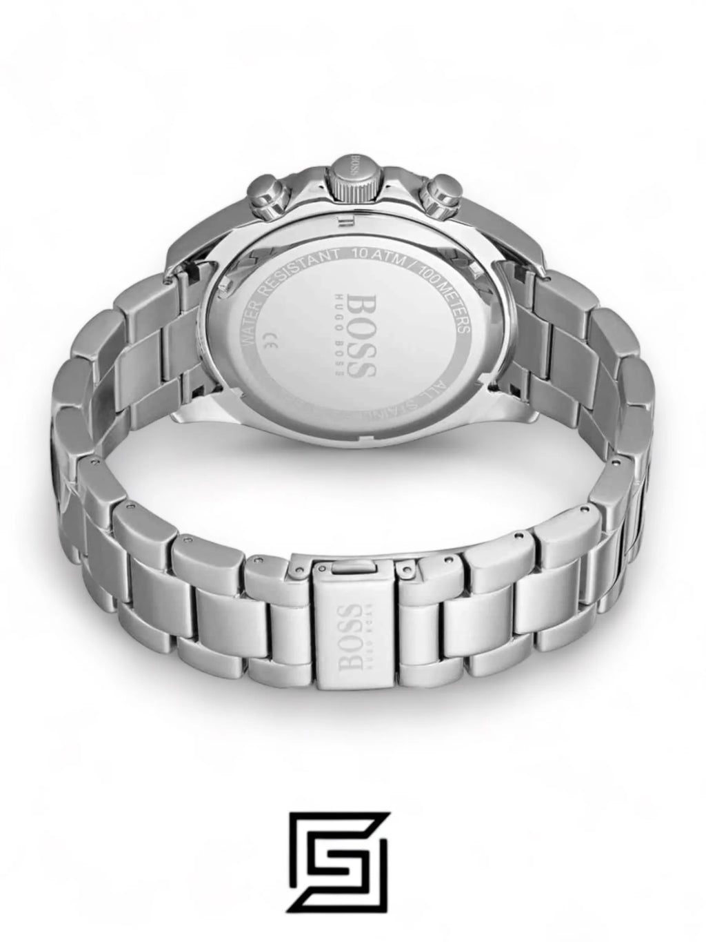 Hugo Boss Grand Prix Men’s Blue Dial Stainless Steel Band Watch – 1513478