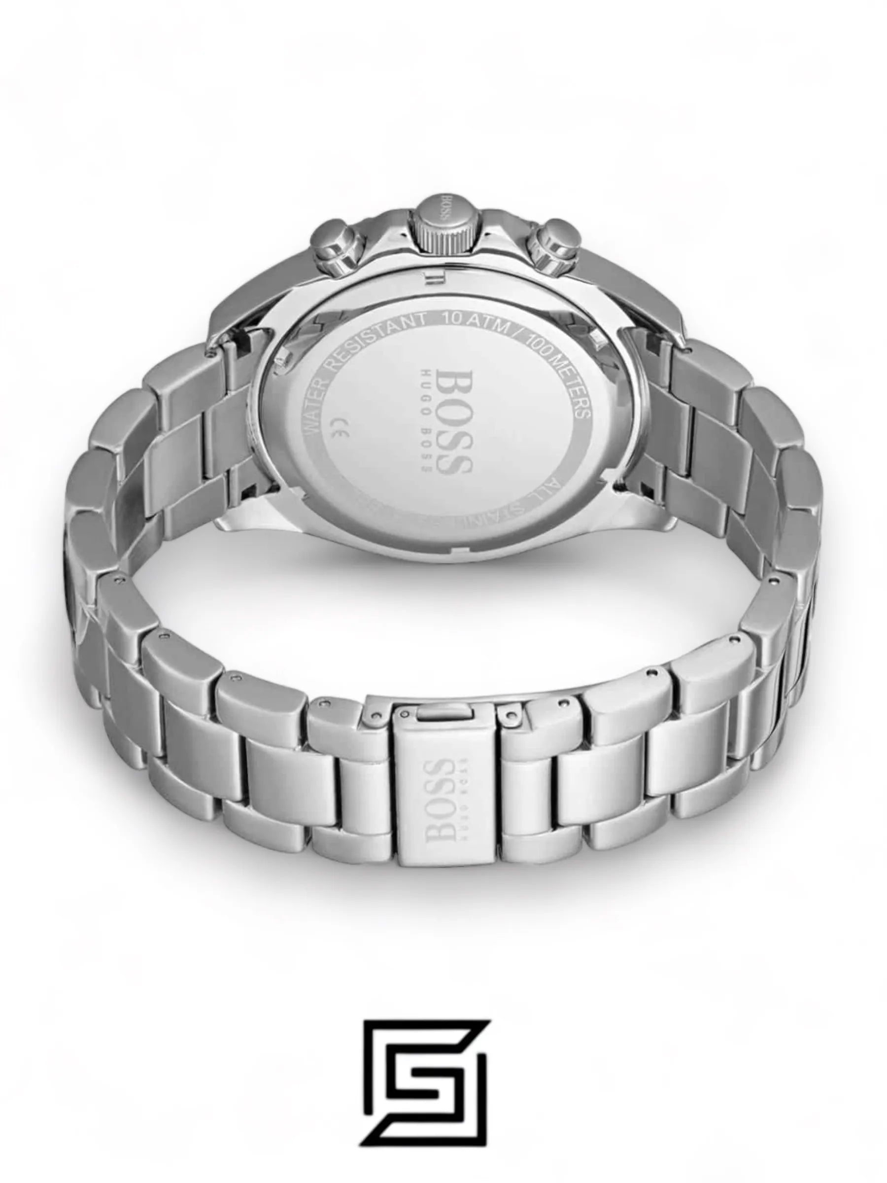 Hugo Boss Grand Prix Men’s Blue Dial Stainless Steel Band Watch – 1513478
