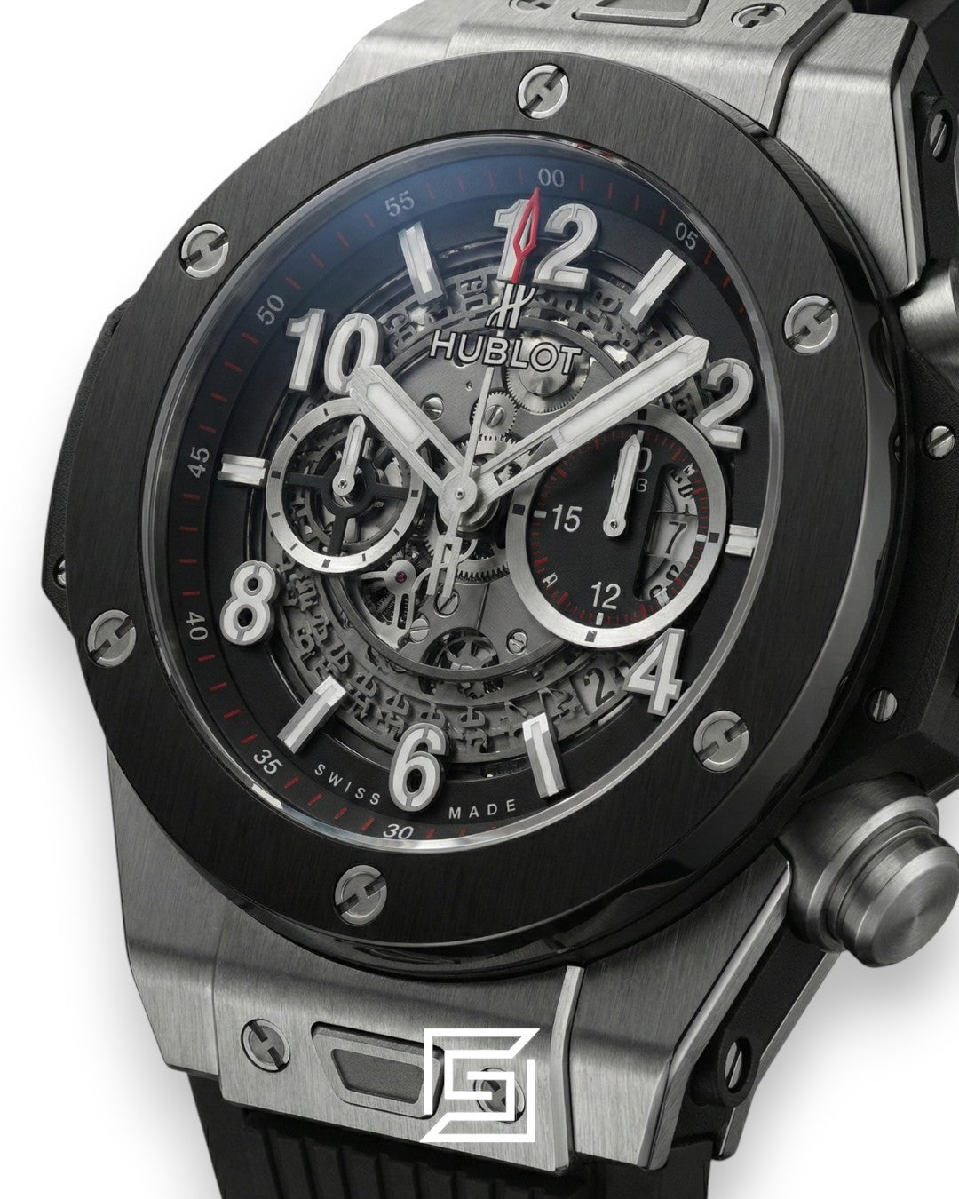 Hublot Big Bang 20 Years – Black & Silver Chronograph