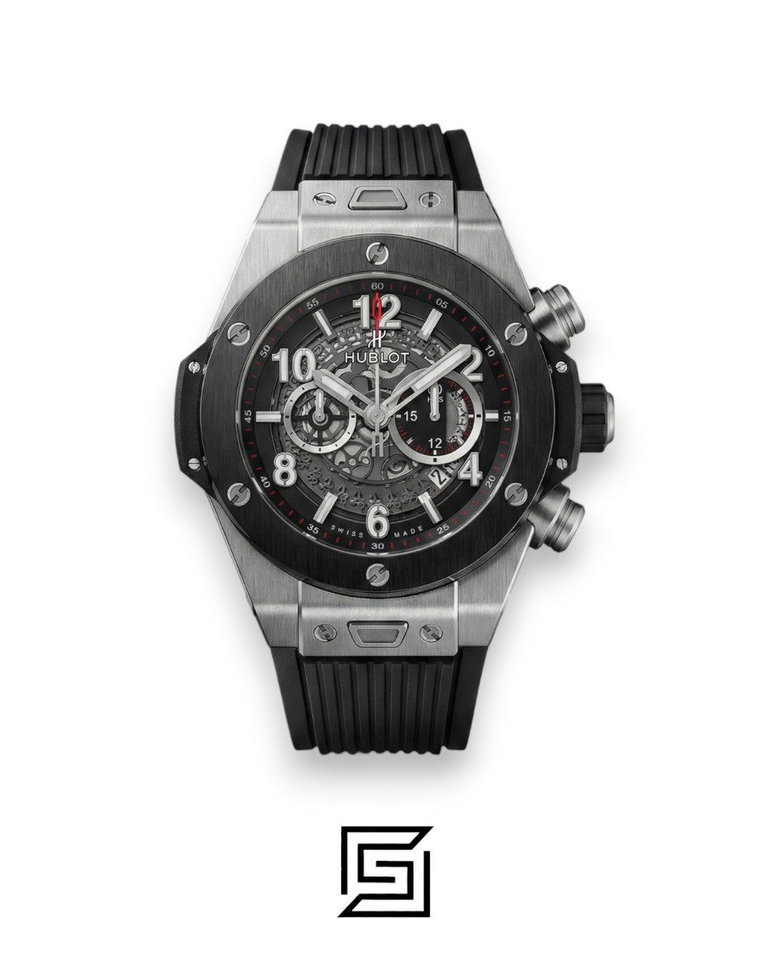 Hublot Big Bang 20 Years – Black & Silver Chronograph