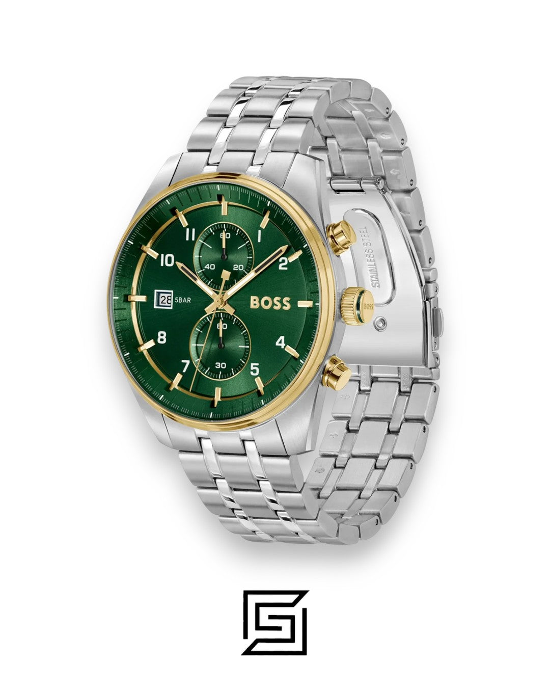 Hugo Boss Mens Gregor Gold And Steel Watch 1514195