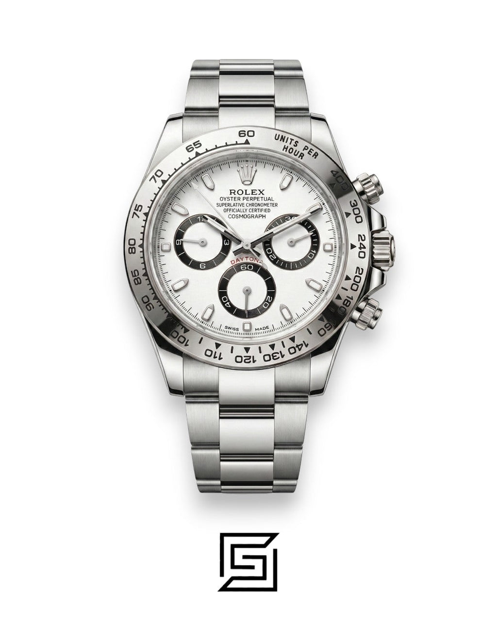 Rolex Daytona Silver White - Stainless Steel - Automatic Movement