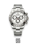 Rolex Daytona Silver White - Stainless Steel - Automatic Movement