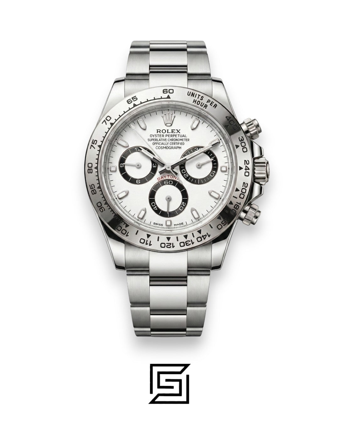 Rolex Daytona Silver White - Stainless Steel - Automatic Movement