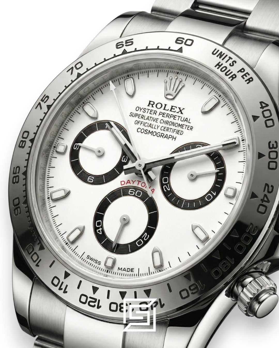Rolex Daytona Silver White - Stainless Steel - Automatic Movement