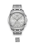 Tissot Couturier Chronograph - Silver Dial - Stainless Steel - Japanese Quartz