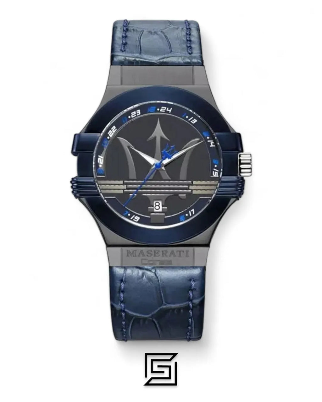 Maserati original-watches Men's Watch R8851108007, Black/Red, Strap