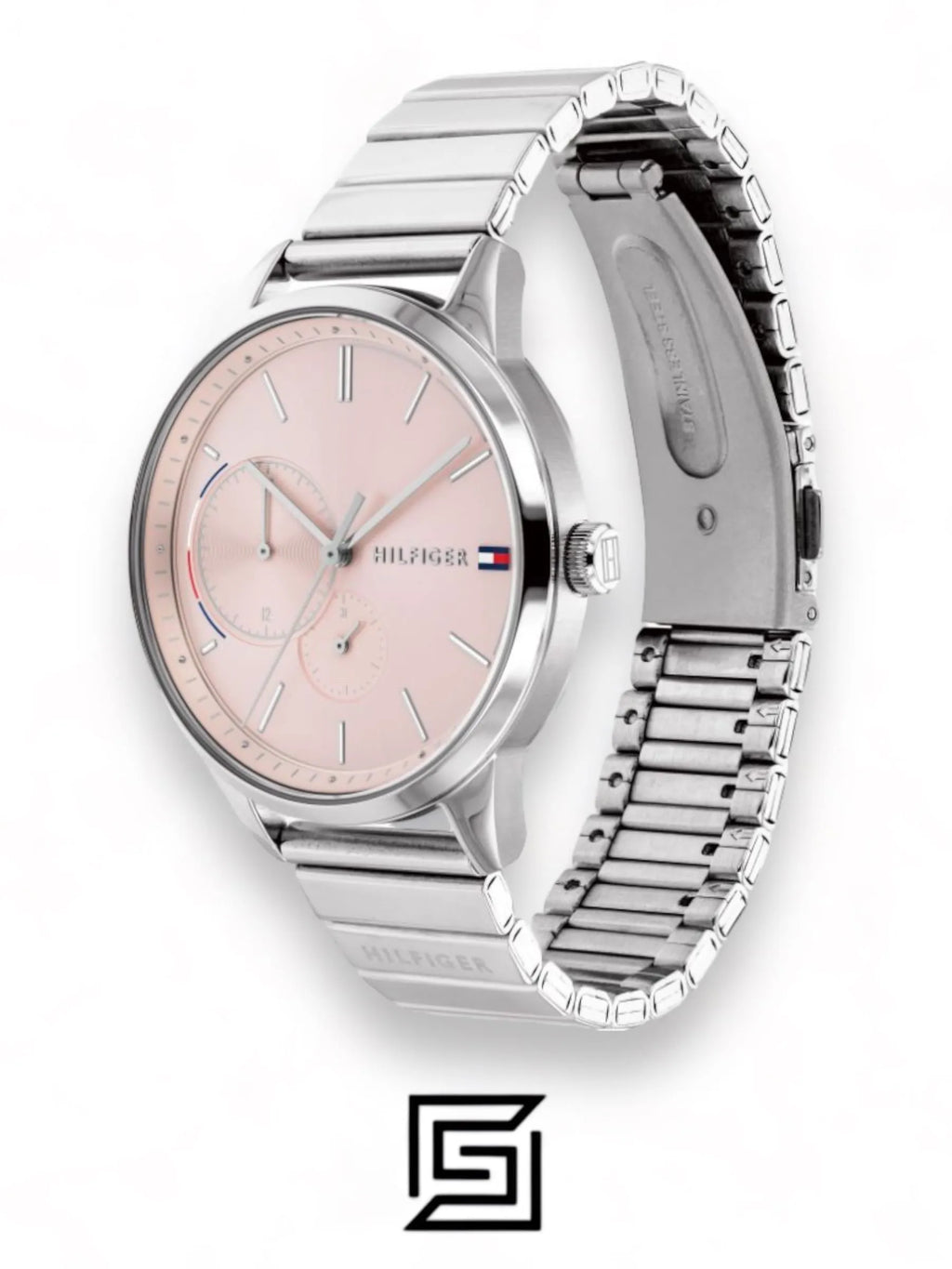 Tommy Hilfiger original-watches Brooke Women's Pink Dial Stainless Steel Band Watch - 1782020