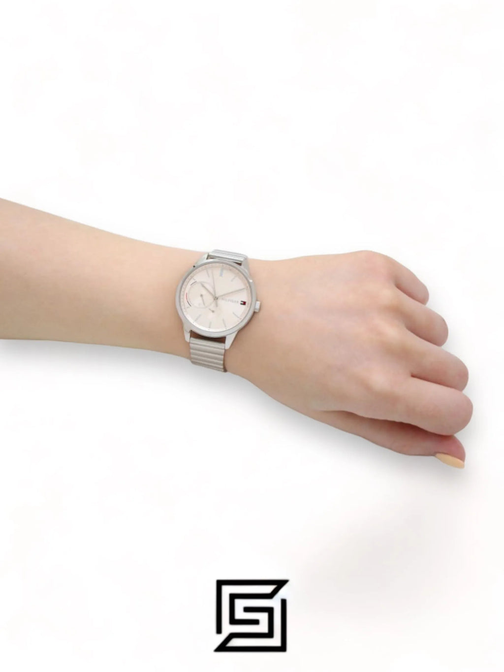 Tommy Hilfiger original-watches Brooke Women's Pink Dial Stainless Steel Band Watch - 1782020
