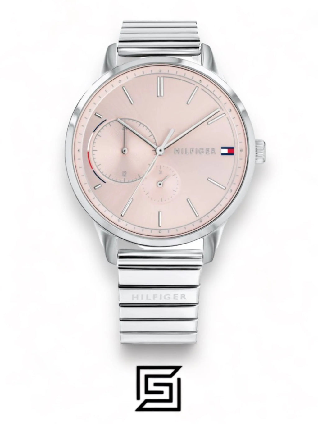 Tommy Hilfiger original-watches Brooke Women's Pink Dial Stainless Steel Band Watch - 1782020