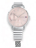 Tommy Hilfiger original-watches Brooke Women's Pink Dial Stainless Steel Band Watch - 1782020