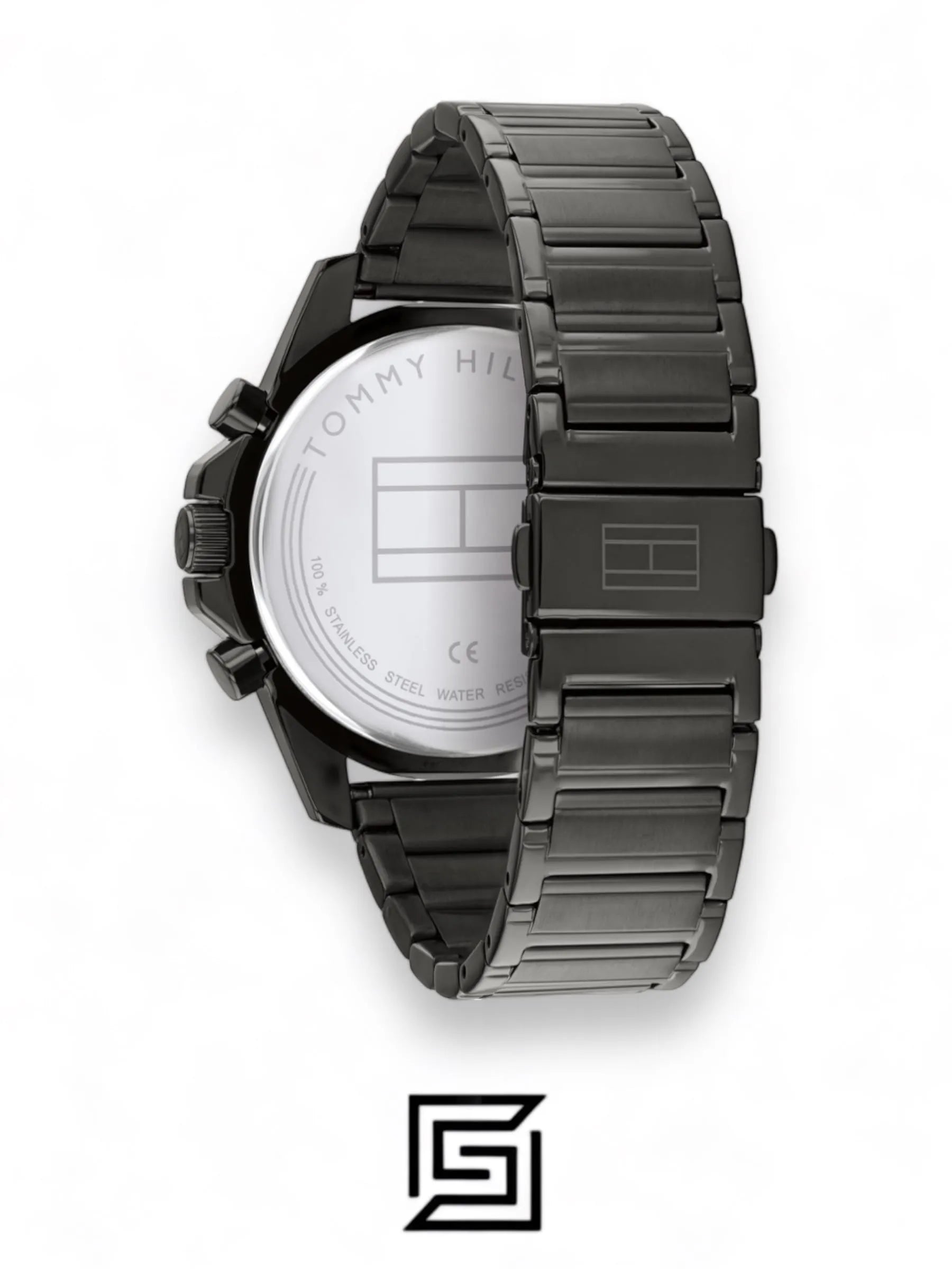 Tommy Hilfiger original-watches ساعة كوارتز رجالية متعددة العقارب من طراز Mason، رمادي 1791790