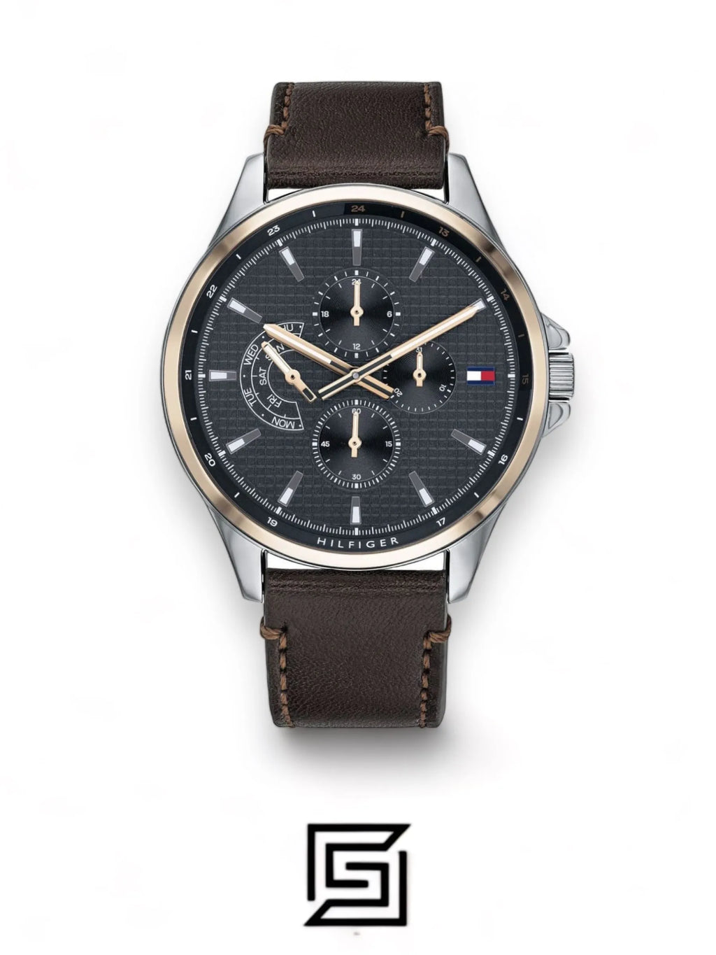 Tommy Hilfiger original-watches Tommy Shawn Men's Grey Dial Stainless Steel Watch - 1791615