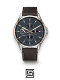 Tommy Hilfiger original-watches Tommy Shawn Men's Grey Dial Stainless Steel Watch - 1791615