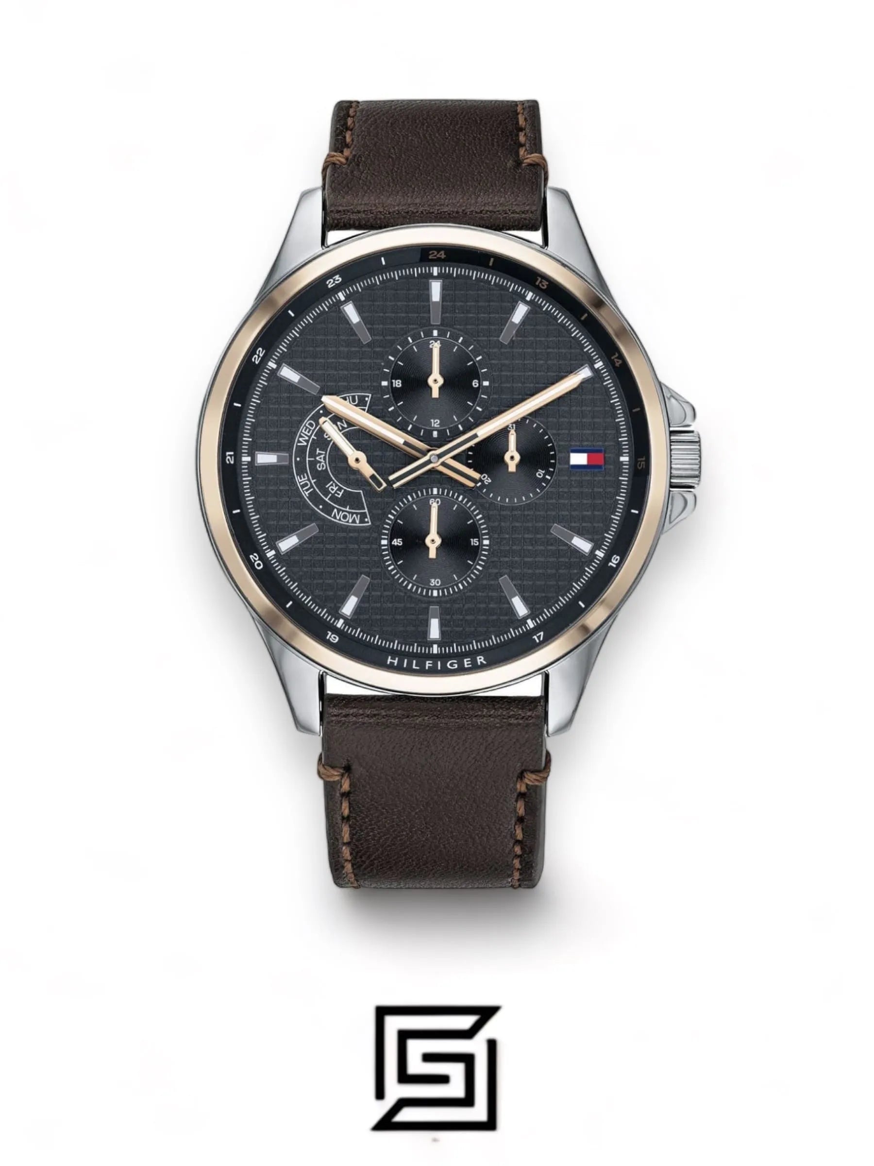 Tommy Hilfiger original-watches Tommy Shawn Men's Grey Dial Stainless Steel Watch - 1791615