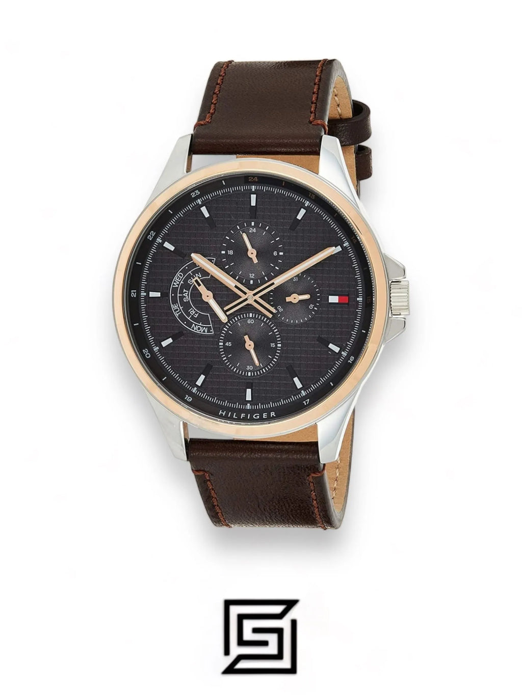 Tommy Hilfiger original-watches Tommy Shawn Men's Grey Dial Stainless Steel Watch - 1791615