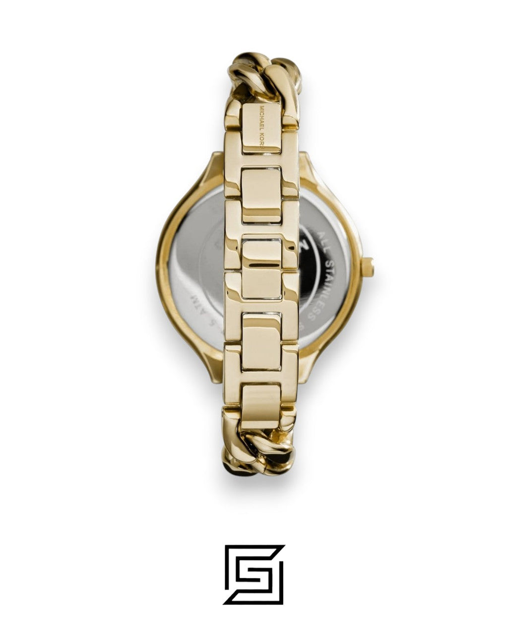 Michael Kors original-watches Slim Runway Champagne Dial Gold-Tone Ladies Watch MK3222