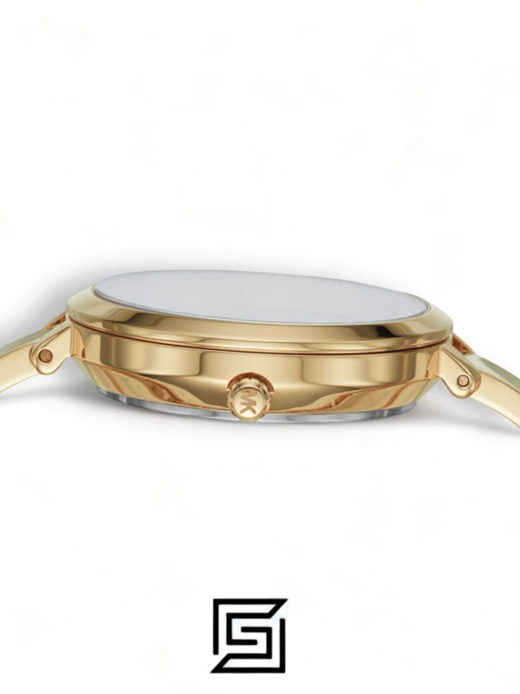 Michael Kors original-watches ساعة جارين للنساء بعقارب عرض كوارتز ذهبية - MK3734