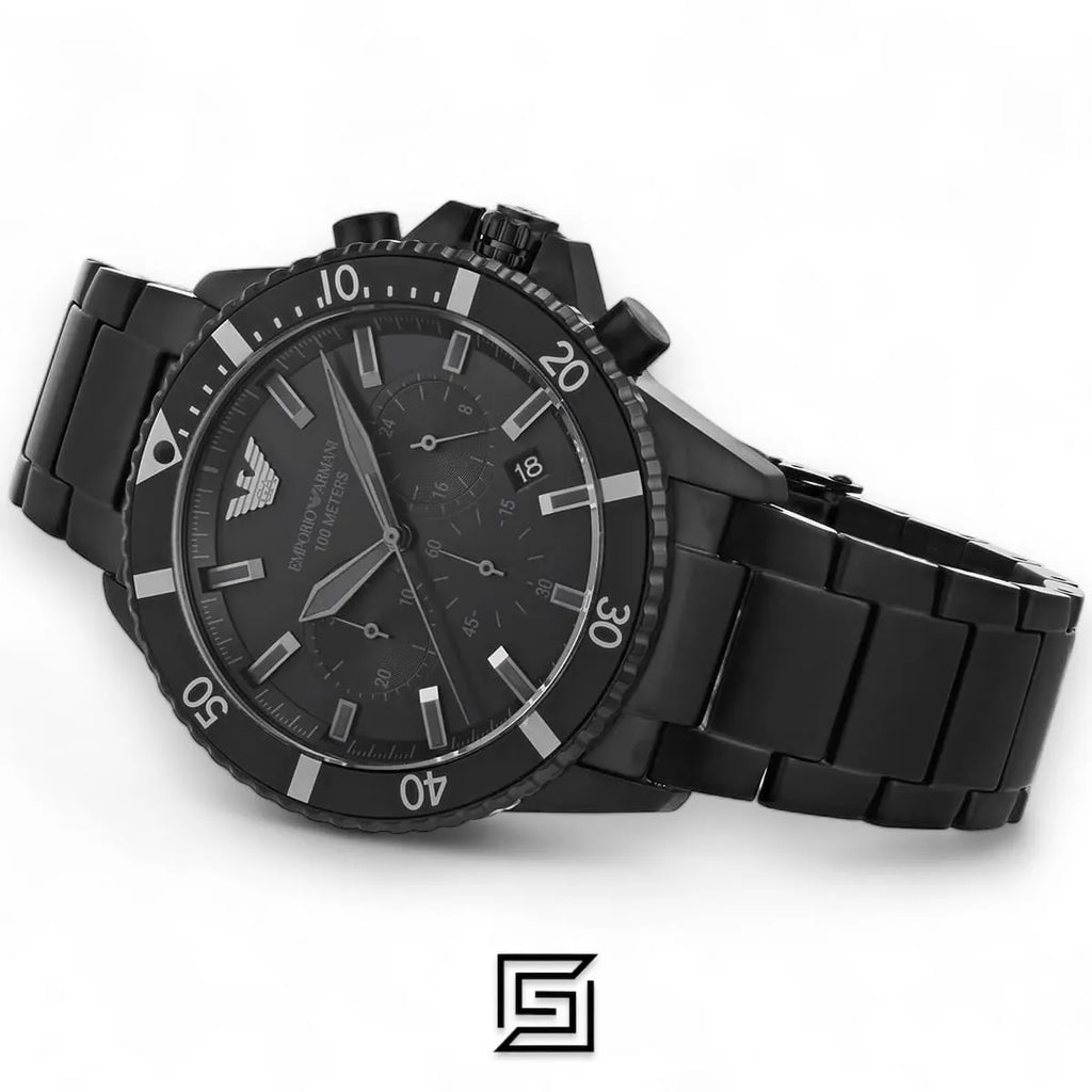 Analog Black Dial Men's Watch AR11363