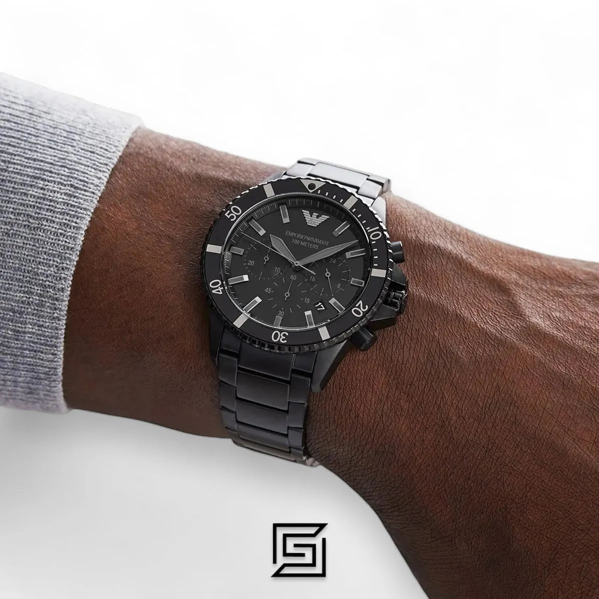 Analog Black Dial Men's Watch AR11363