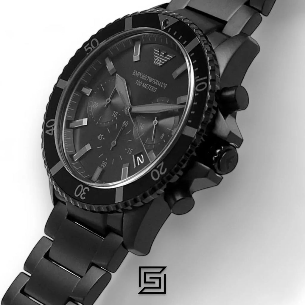 Analog Black Dial Men's Watch AR11363