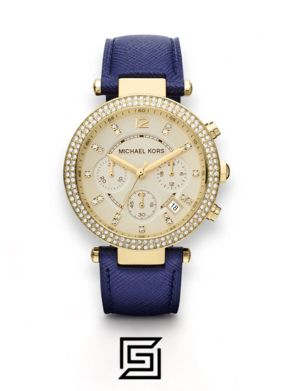 Michael Kors watches Parker Watch for Women - Analog Leather Band - MK2280