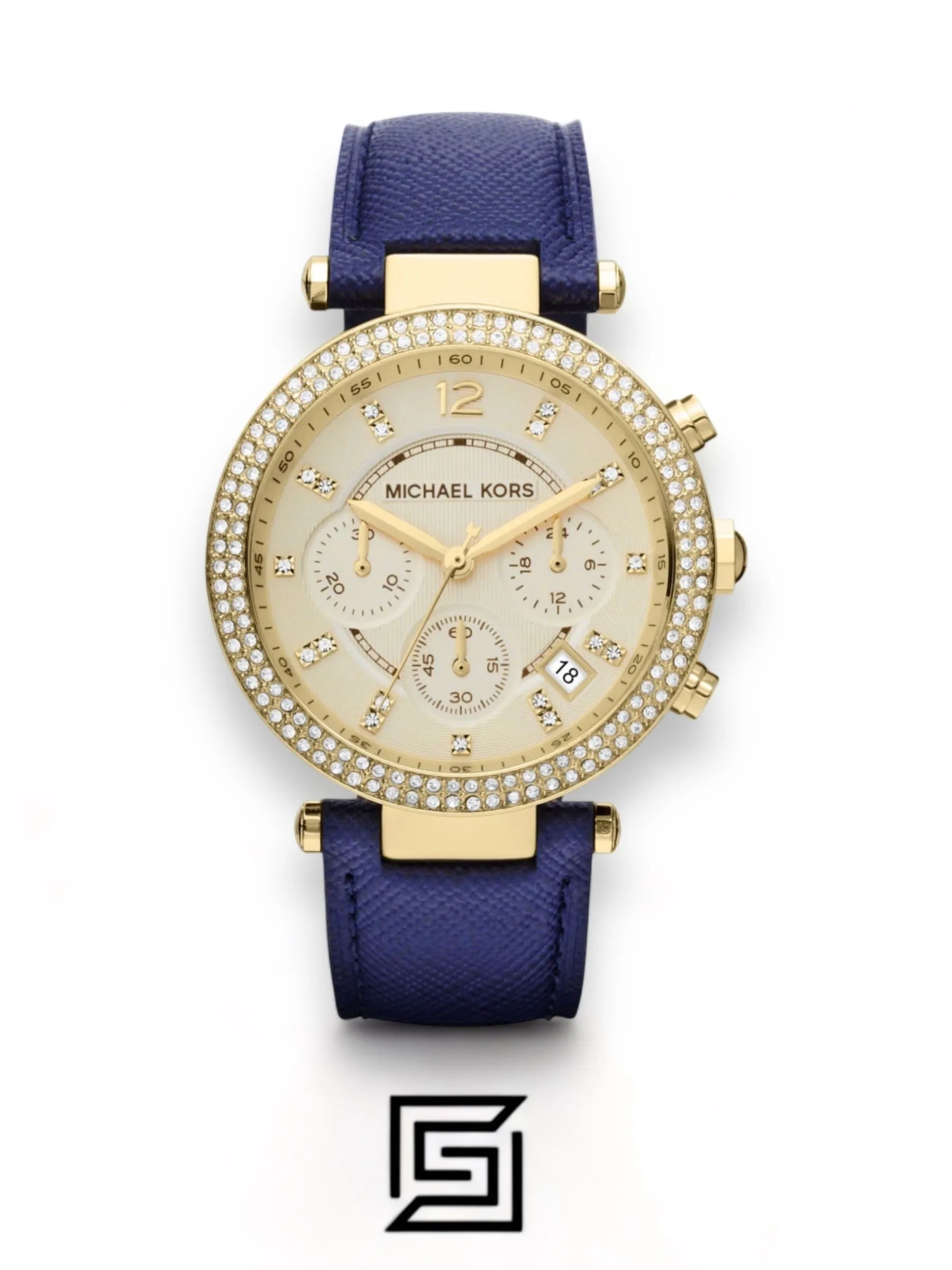 Michael Kors watches Parker Watch for Women - Analog Leather Band - MK2280