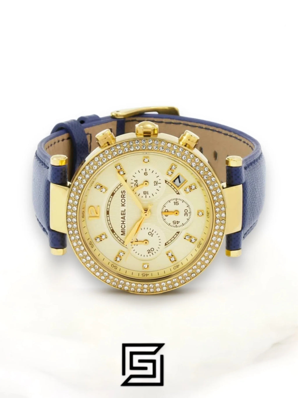 Michael Kors watches Parker Watch for Women - Analog Leather Band - MK2280