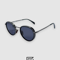 David Beckham DB1033 Sunglasses Men - BLACK-BLACK SILVER