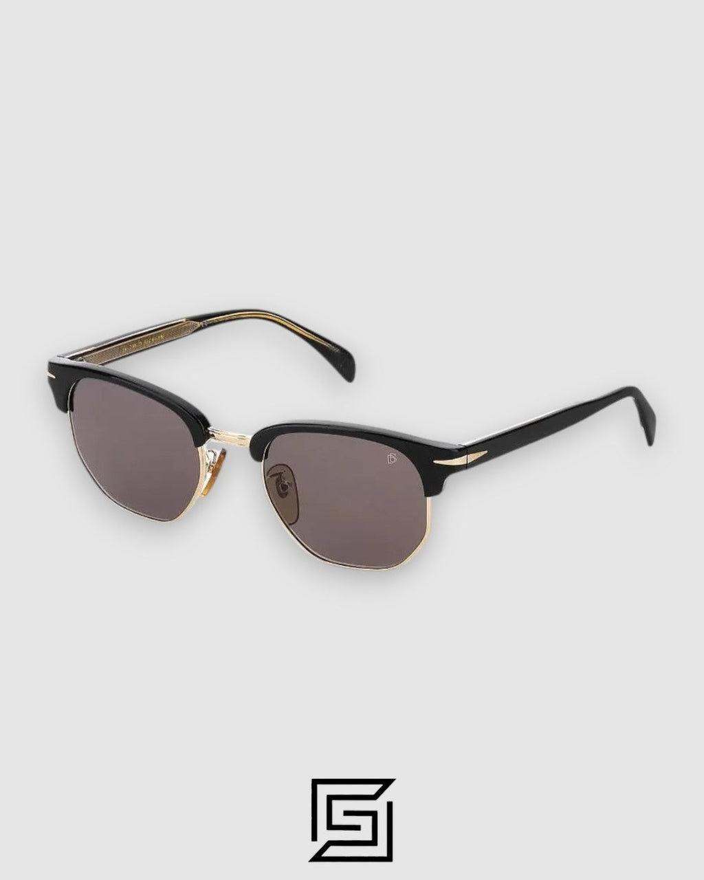David Beckham DB1002 Sunglasses Men - BLACK-BLACK GOLD