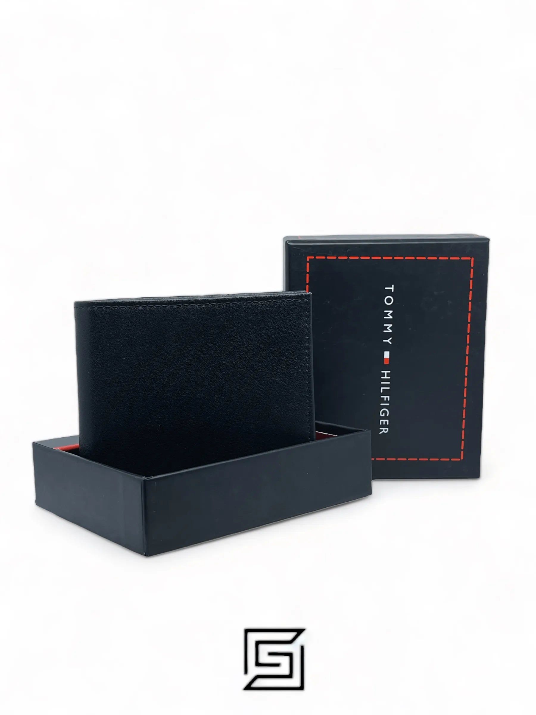 leather Tommy WALLET 31TL22X046 BLACK