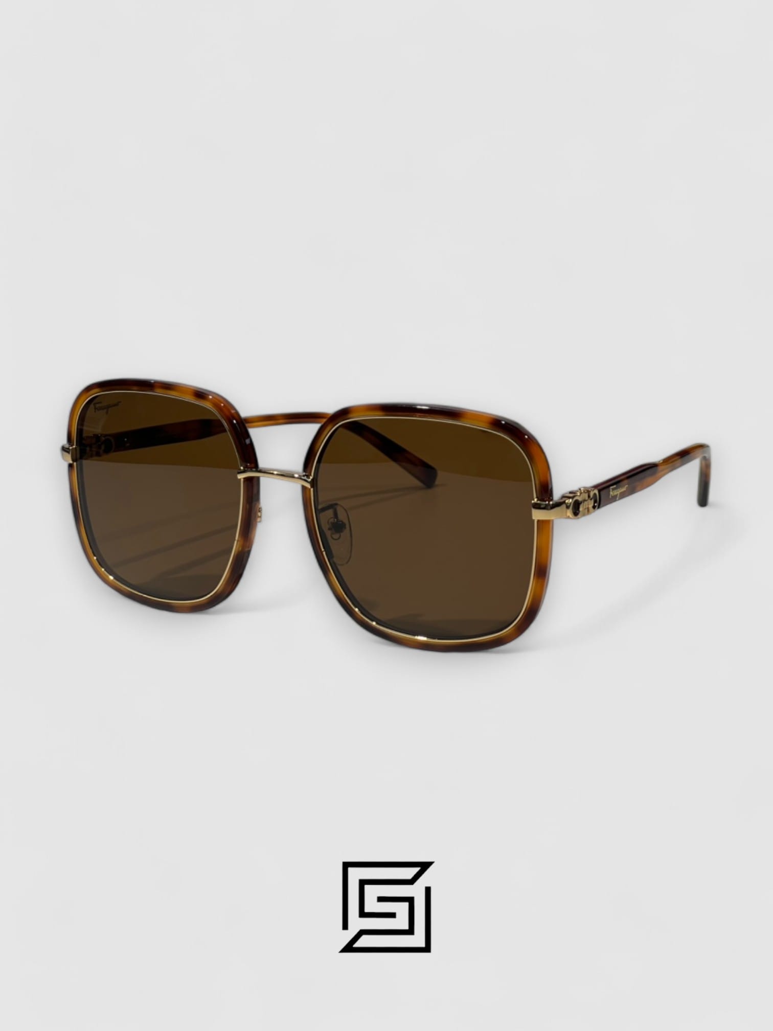 Ferragamo Women Sunglasses  SF387S 224 - tiger