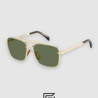 David Beckham DB7093 Sunglasses Men - GOLD_DARK GREEN