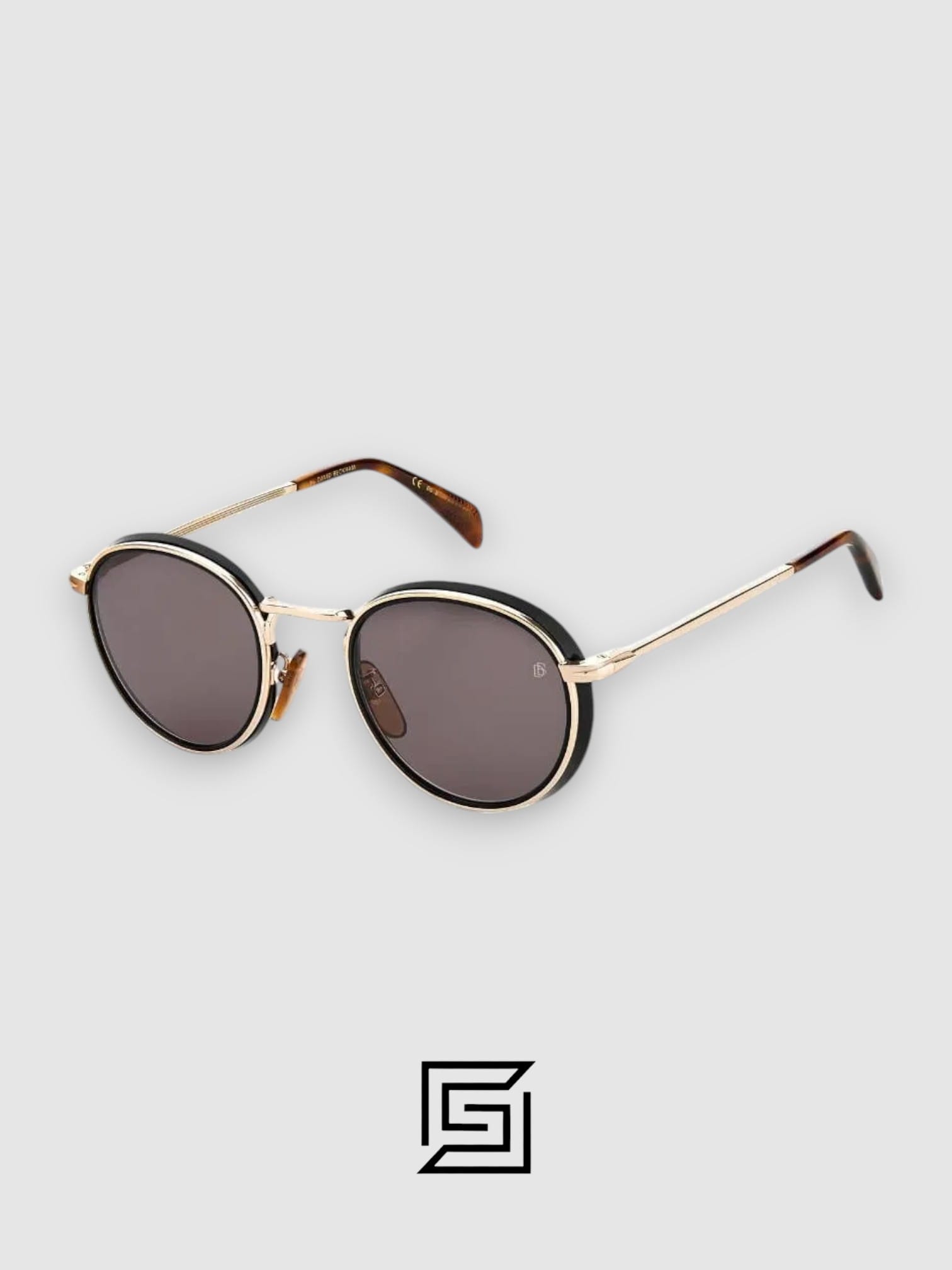 David Beckham DB1033 Sunglasses Men - BLACK-BLACK GOLD