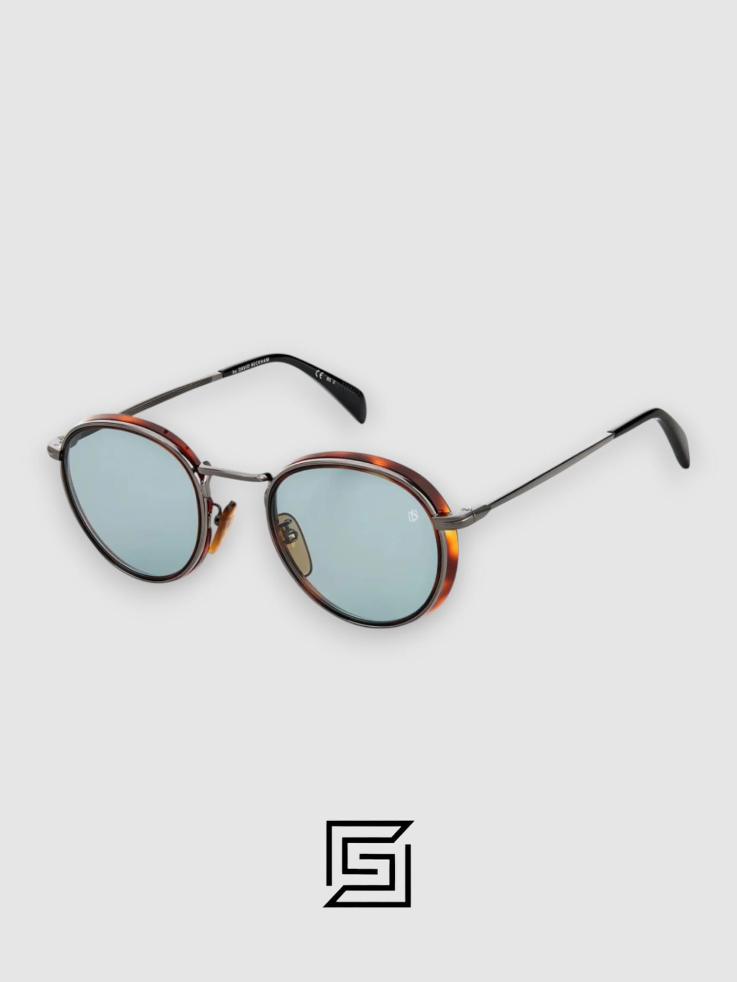 David Beckham DB1033 Sunglasses Men - TIGER-BLUE