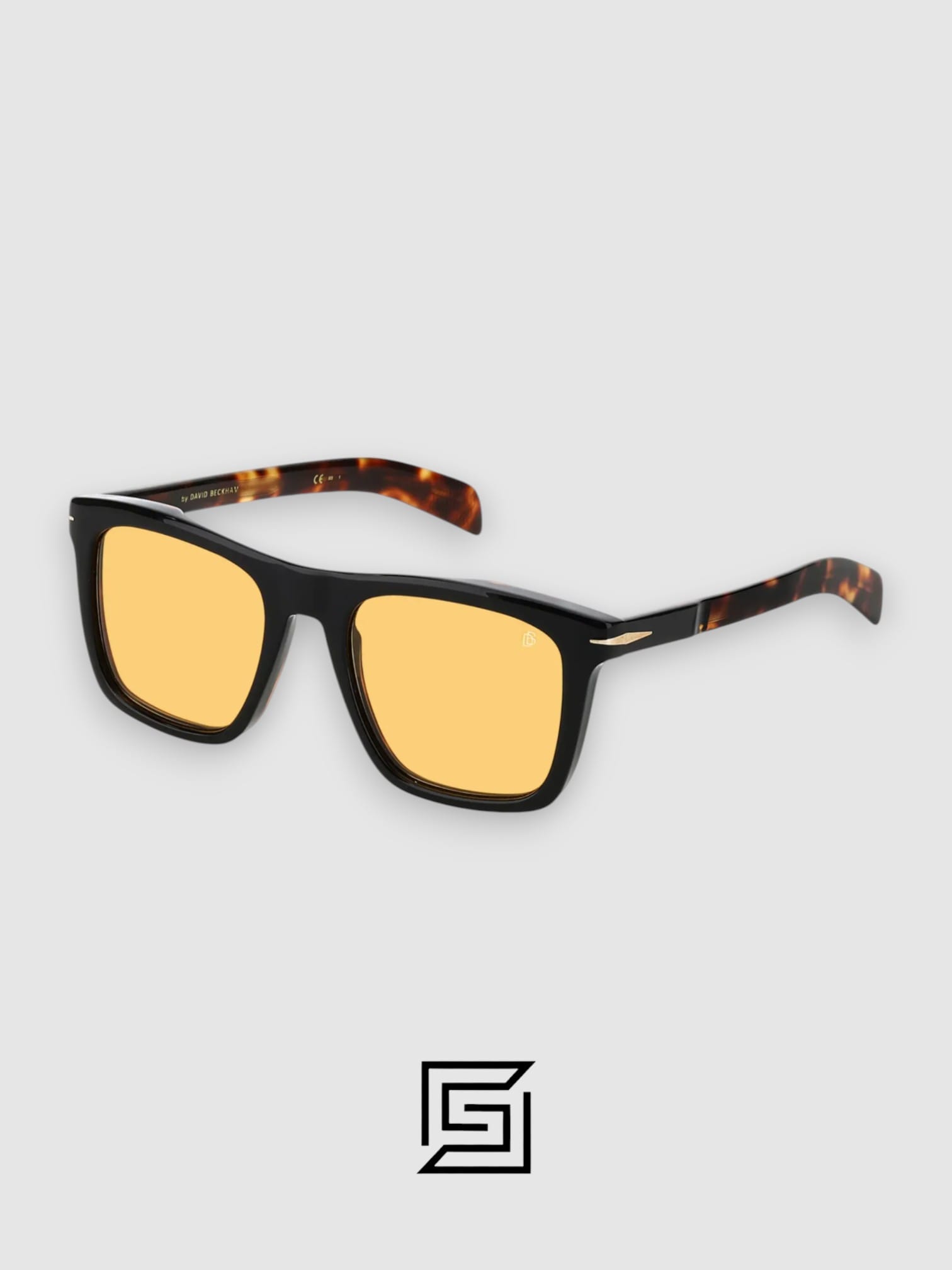 David Beckham DB7000 Sunglasses Men - TIGER-YELLOW