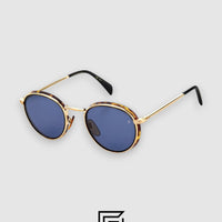 David Beckham DB1033 Sunglasses Men - TIGER-BLUE GOLD