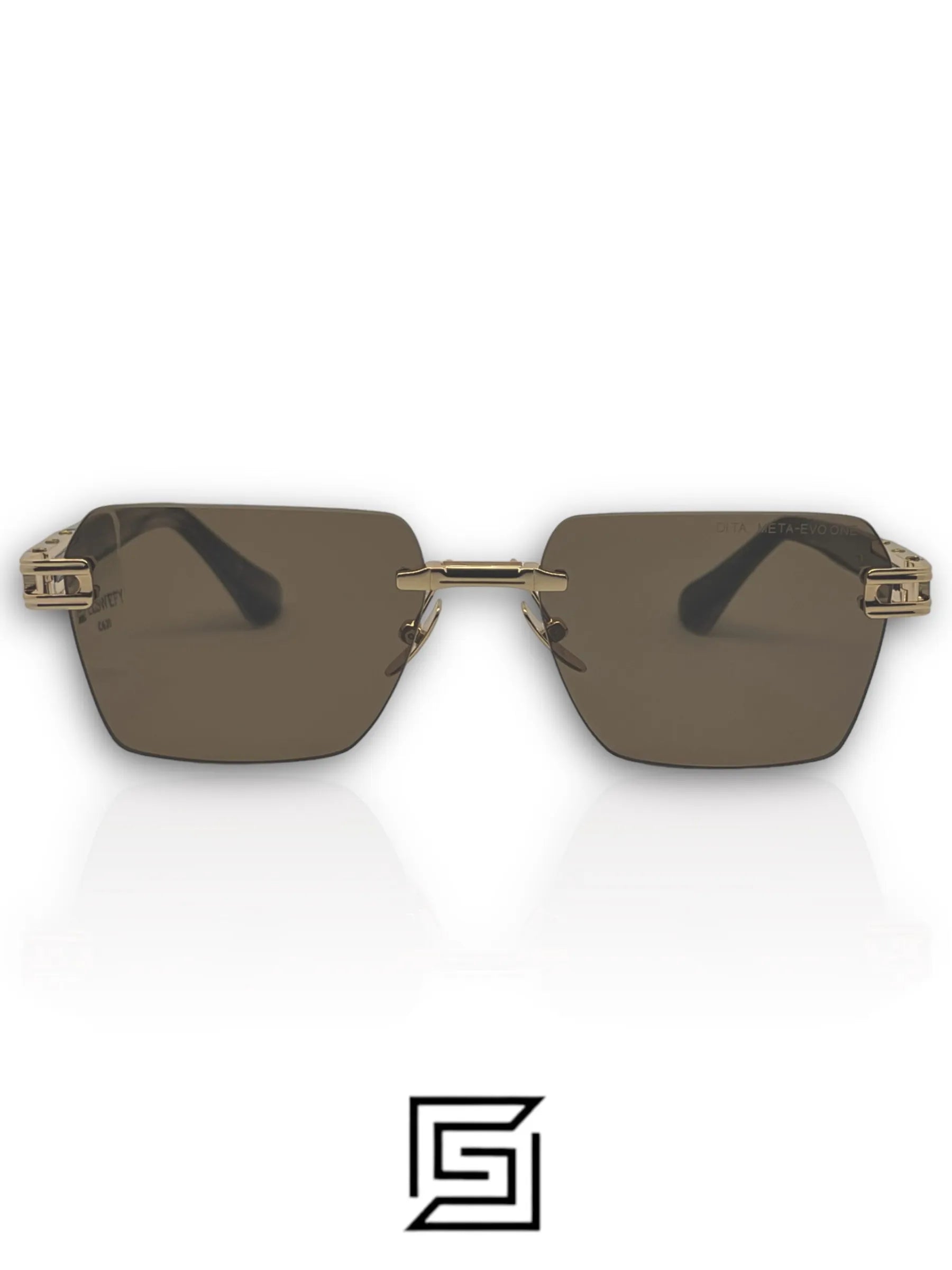 sunglasses DITA DTS147-A-01/GOLD X BROWN