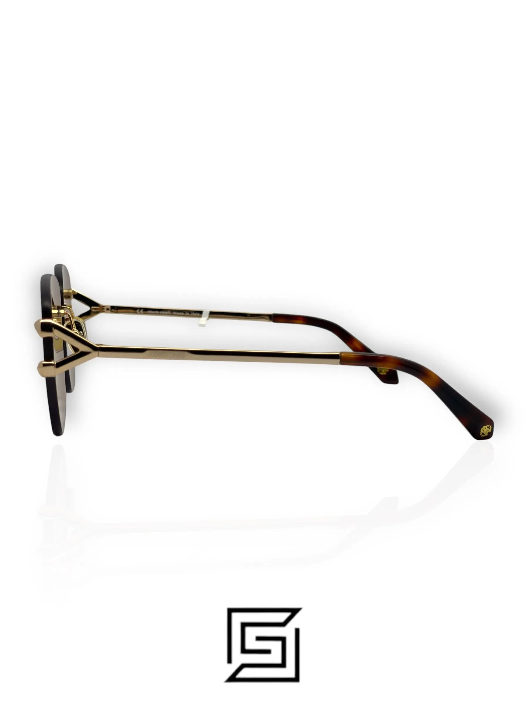Roberto Cavalli sunglasses SRC022 594G/GOLD X BROWN