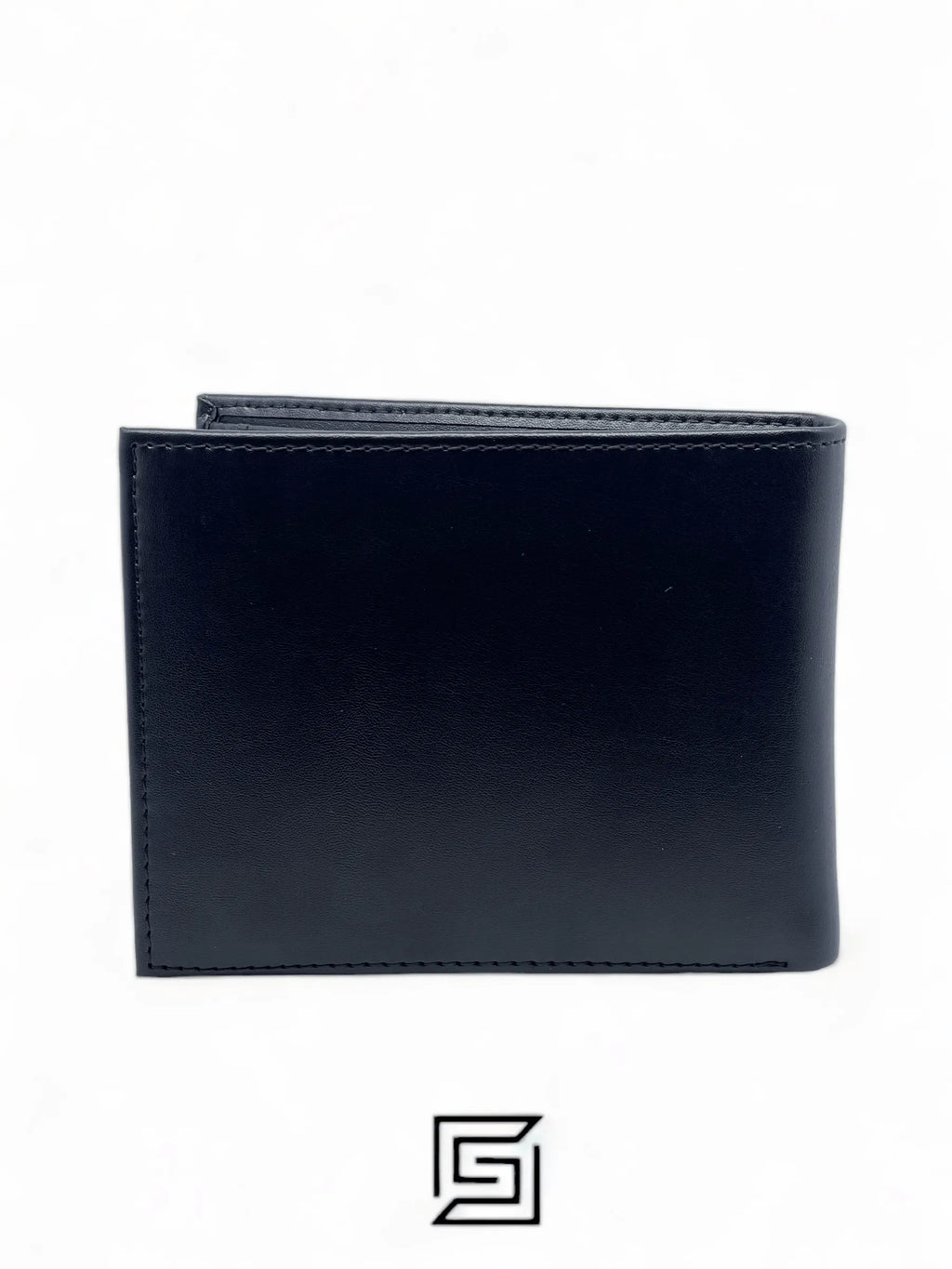 leather TOMMY SINGLE WALLET W FLAT METAL LOGO FLAT PATTERN BIG SIZE/BLACK