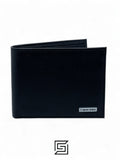 leather CK SINGLE WALLET W CK LOGO METAL SOFT PATTERN/BLACK
