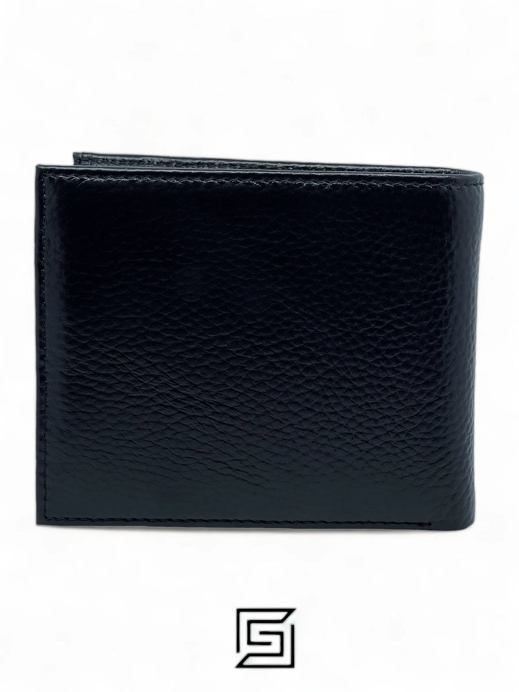 leather CK SINGLE WALLET CREDIT ON FRONT/BLACK