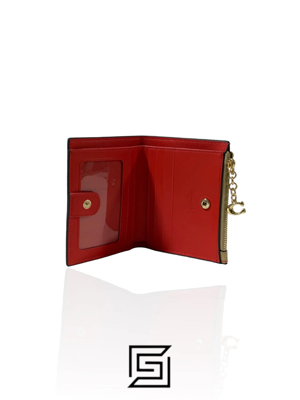 Snap Card Case In Signature Canvas With Strawberry Print 91199