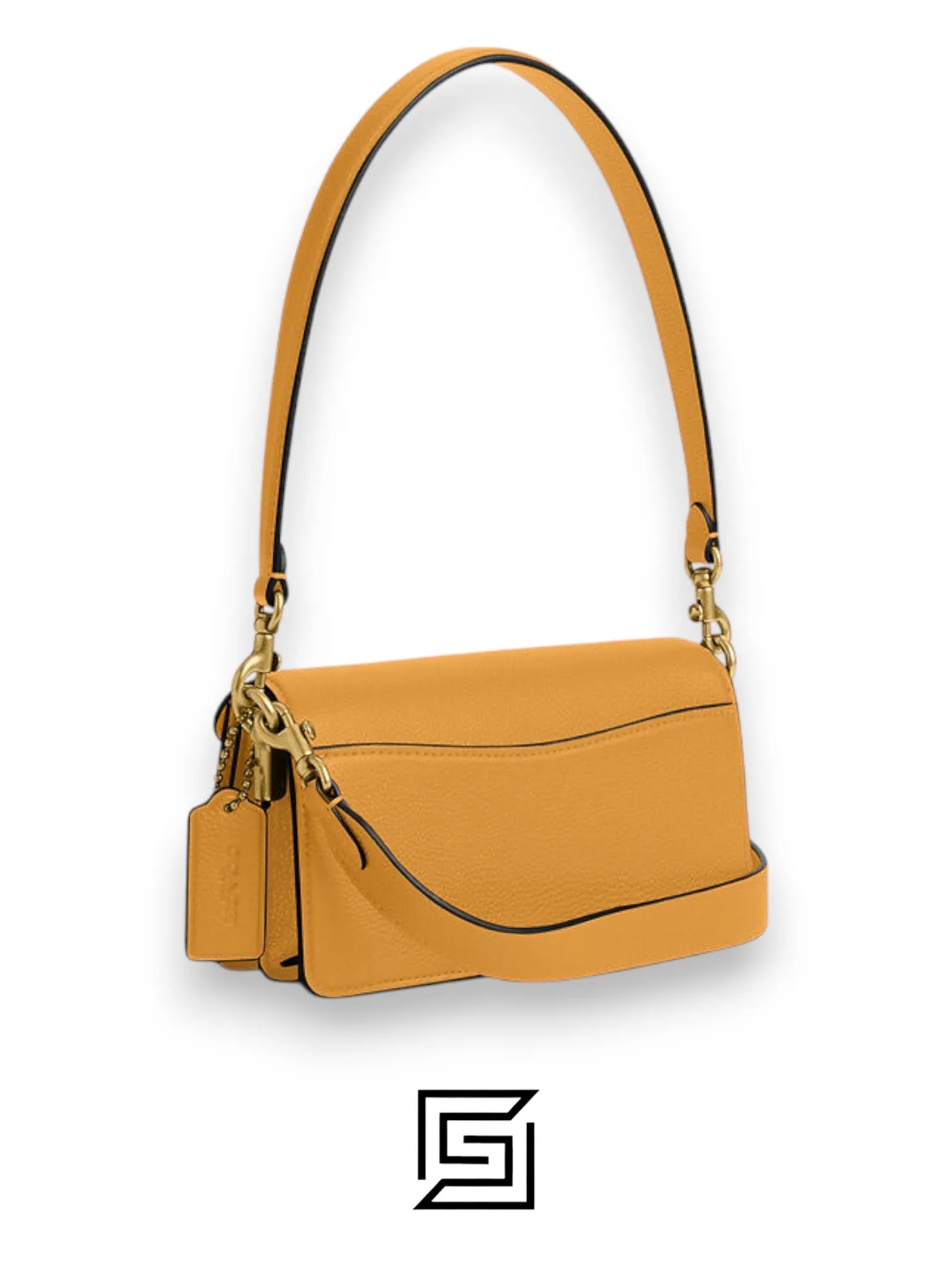 حقيبة كتف COACH Tabby 26 لون أصفر CH857