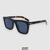 David Beckham DB7000 Sunglasses Men - HALF BLACK -BLACK